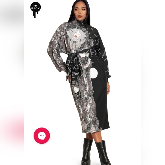 Blackmilk Vampire Spellbound Batwing Dress - Picture 12 of 12